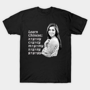 Learn chinese concept artwork! T-Shirt